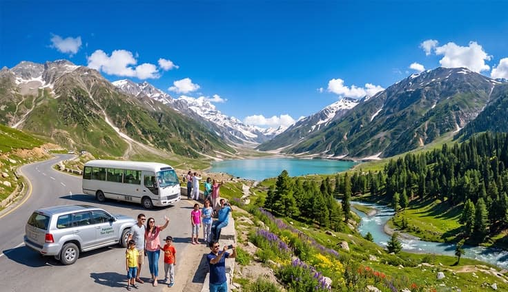 Kashmir Highway Scenic Valley